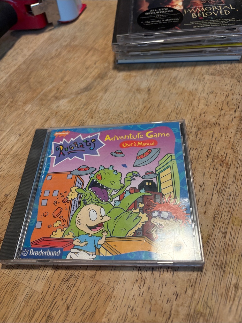 Rugrats Adventure Game CD-ROM User's Manual - - Colorful